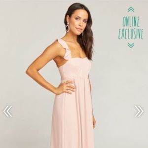 JUNE MAXI DRESS ~ DUSTY BLUSH  SHOW ME YOUR MUMU